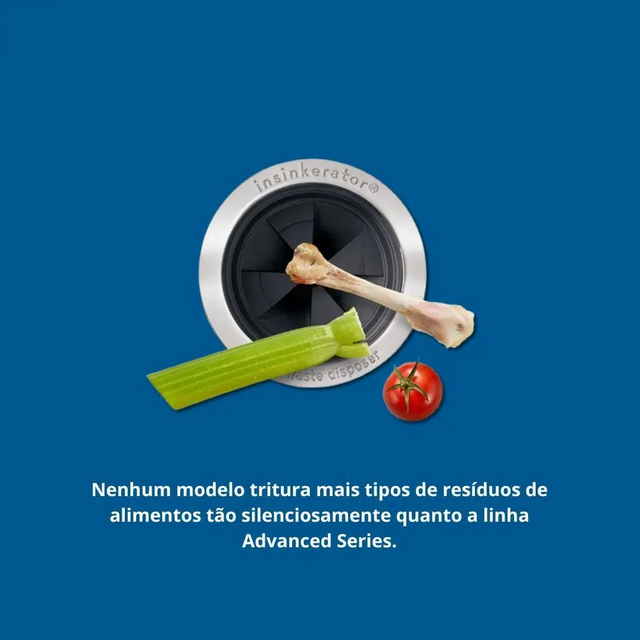 Triturador de Resíduos Alimentares InSinkErator Evolution Plus 750 SR