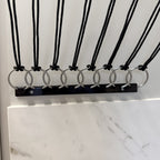 Varal Individual de Parede Preto
