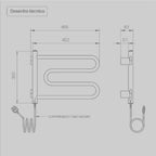 Toalheiro Térmico Articulado Compacto Inox Seccare