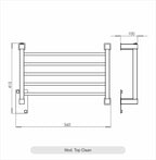Toalheiro Térmico Top Clean Inox Aquece