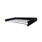 Varal Mágico 90cm 5 Varetas Preto