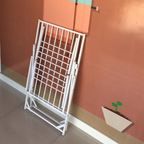 Varal de Chão com Abas Dobrável Preto