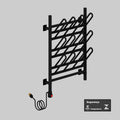 Secador Elétrico de Calçados 6 Pares Preto